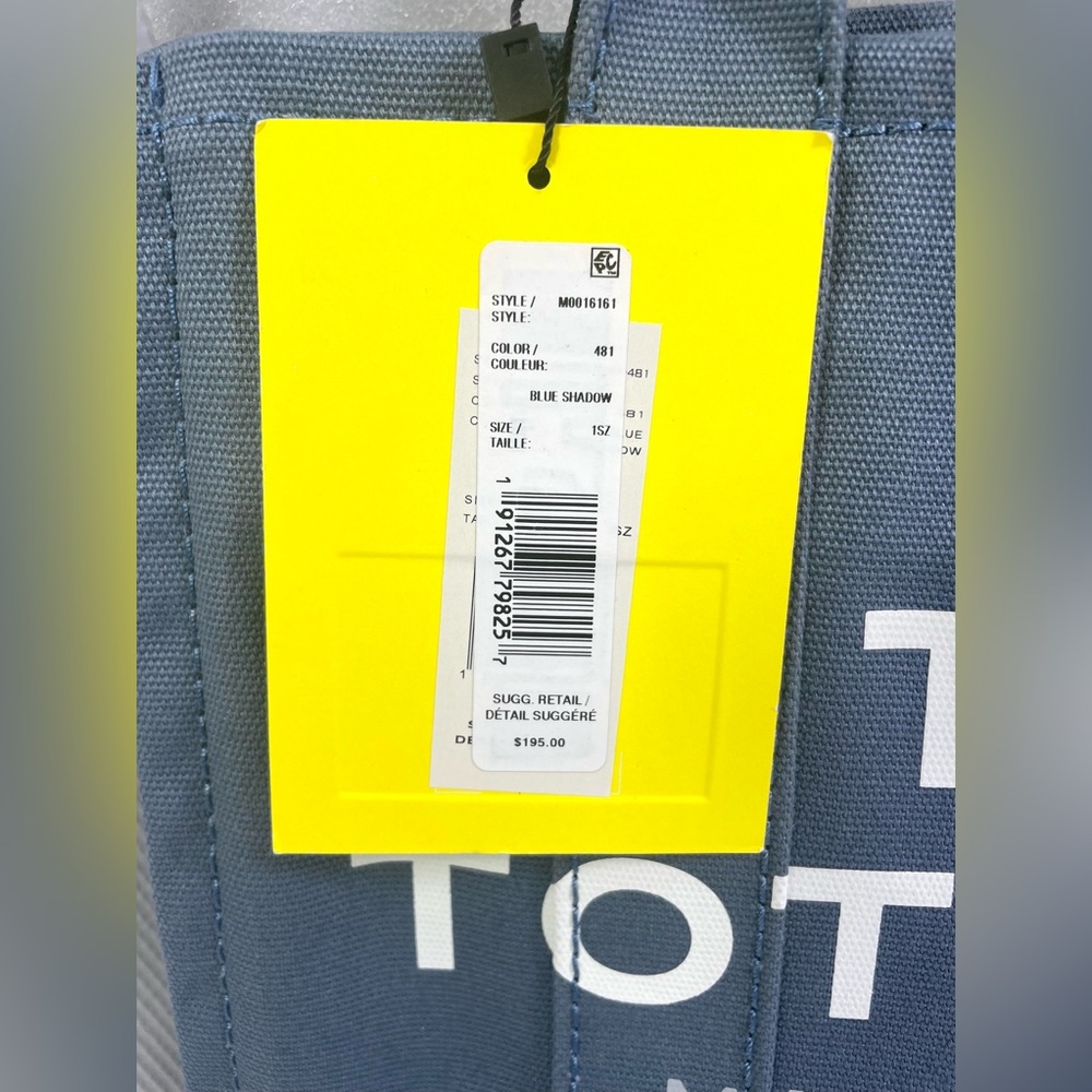 Marc Jacobs Medium Blue Tote Bag - Picture 11 of 15